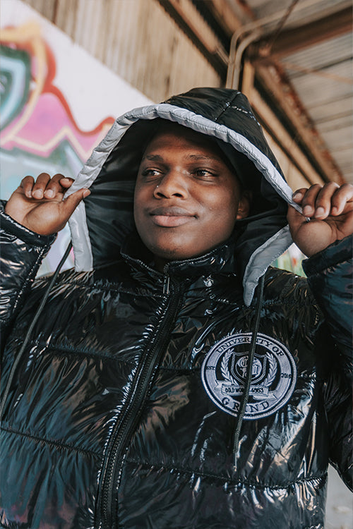 University of Grind Shiny Puff Jacket