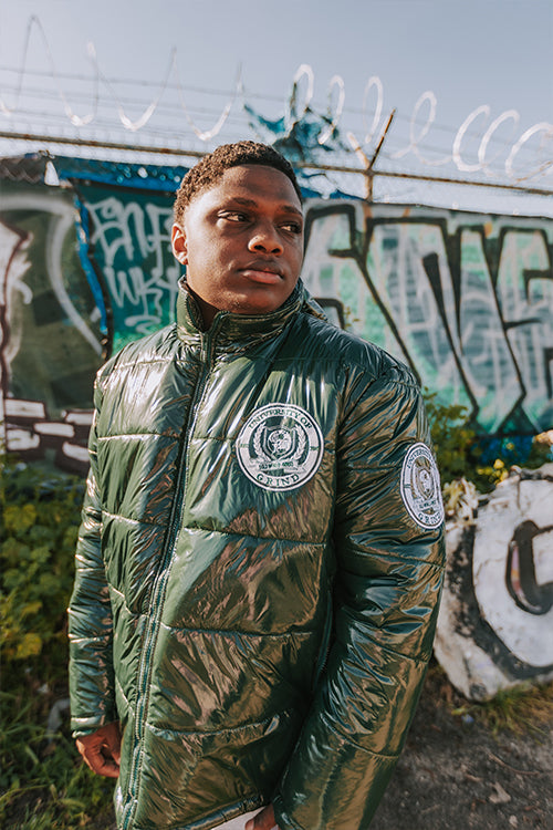 University of Grind Shiny Puff Jacket