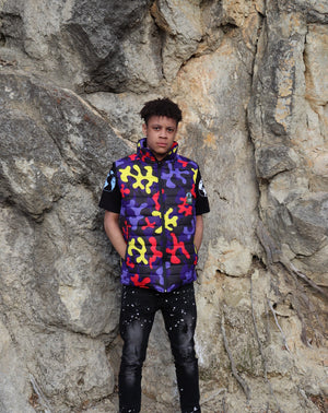 COLD WORLD 4863 " TIME TO EAT " PUFF VEST