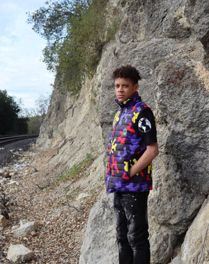 COLD WORLD 4863 " TIME TO EAT " PUFF VEST