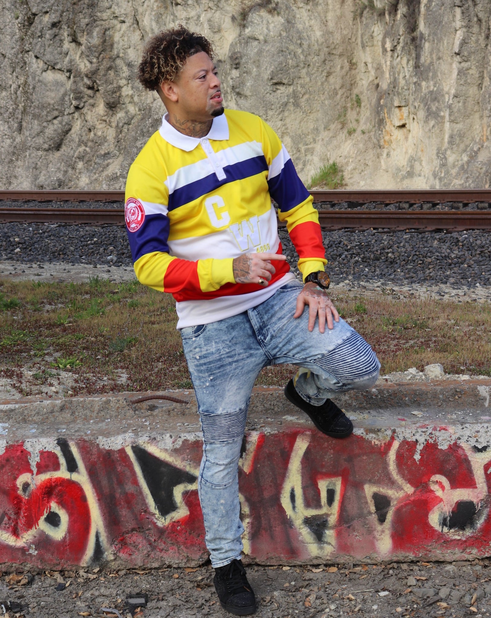 "UNIVERSITY OF GRIND MEN"S LONG SLEEVE"